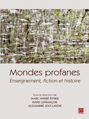 cover image of Mondes profanes